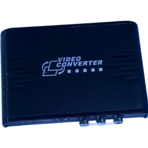 363A RCA Composite video &S-video to HDMI converter,AV/S-VIDEO to HDMI 1080P Upscaler av converter video audio switch adapter