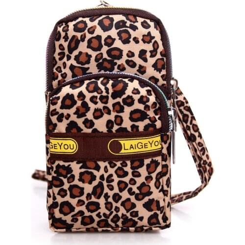 Summer Sport Coin Purse Single Shoulder Bag Canvas Crossbody Bag Mobile Phone Bag Female New Mini Bag Waterproof Messenger Bag