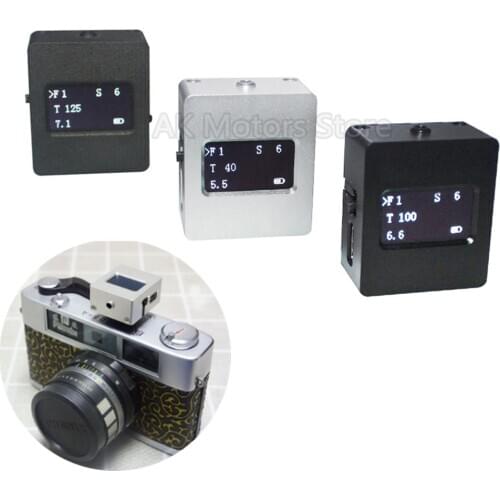 Metal V-201X Set-top Reflection Light Meter Photography Hot and Cold Shoe Fix Take Pictures Mini Camera Luminometer