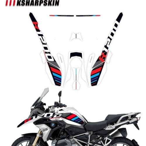 Motorcycle full body sticker Scratch Resistant Waterproof Protector Decals Fit For BMW R1200GS 17-18 r 1200gs r1200 gs