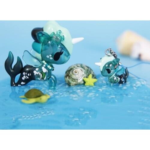 Original Tokidoki Unicoeno Mermaid Blind Box Cute Backpack Pendant Keychain Gift Unicorn Doll Model Toy