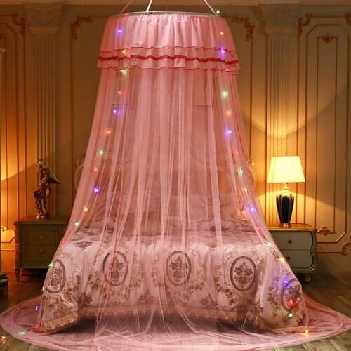 Elgant Canopy Mosquito Net For Double Bed Mosquito Repellent Tent Insect Reject Canopy Bed Curtain Bed Tent