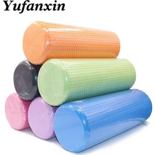 Yoga Column Yoga Foam Roller blocks Fitness Pilates Train Gym Massage Grid Trigger Point Therapy Physio Wholesale 60/45/30cm