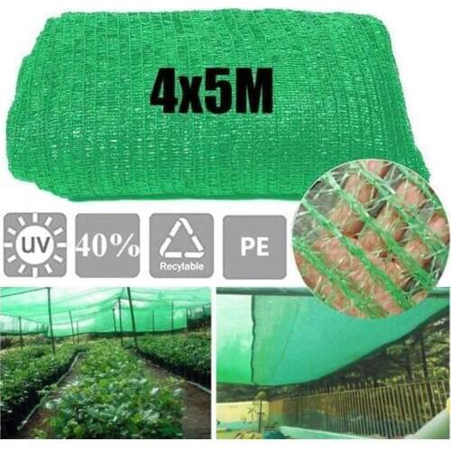 4*5M Outdoor Protective Mesh Plant Cover Land Construction Site Anti Bird Garden Netting Orchard Dust Proof Crops Shade 40a