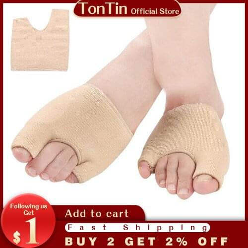 1pair Comfortable Soft Bunion Protector Toe Straightener SEBS Toe Separator Corrector Thumb Feet Care Adjuster hallux valgus