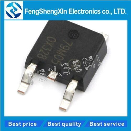 100pcs/lot New MC79M05CDT 7905 79M05 TO-252 500mA Negative Voltage Regulators
