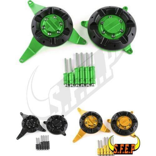 2017-2018 For Kawasaki Z900 CNC Aluminum Engine Guard Case Saver Cover Dress Up Set