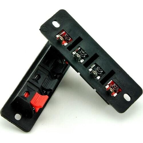 5pcs Connecting clip 4-bit audio wiring quick lighting aging test outer WP4-4