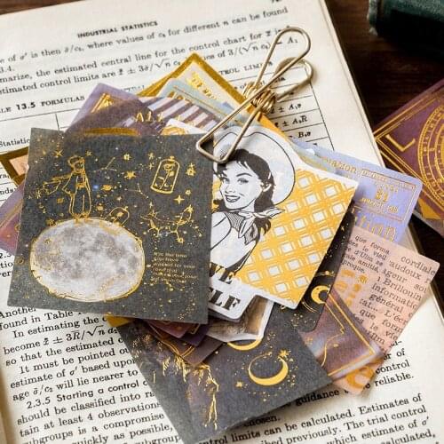 60pcs/pack Midsummer Nights Dream Decorative Stickers Scrapbooking Stick Label Diary Stationery Album Journal Stickers