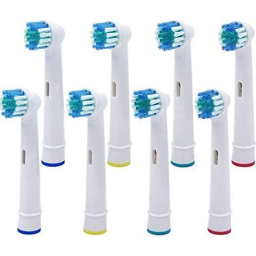 8Pcs replacement brush heads for Oral B electric toothbrush before power/Pro health/Triumph/3D Excel/clean precision vitality