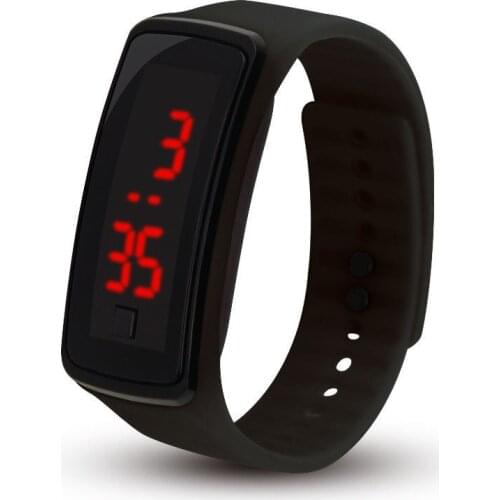 Simple The fashion leisure Watches Man Women Watch Silicone Strap LED Digital Electronic Men Wristwatch Clock Relogio Masculino