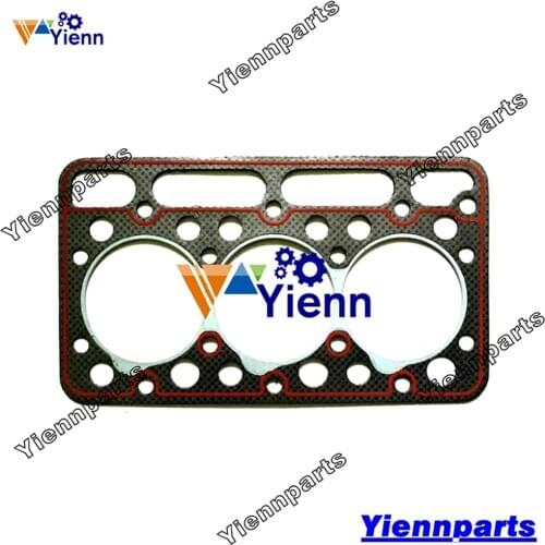 For Kubota D1402 Cylinder Head Gasket SKID STEER LOADERS T103 EXCAVATORS 225 KH91 TRACTORS L2550DT L2550F L2650F Engine Parts