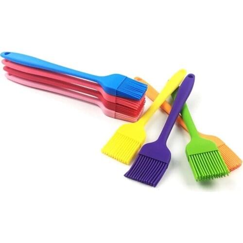 Baking utensils small silicone brush barbecue oil brush high temperature resistant silicone brush DIY cake tool