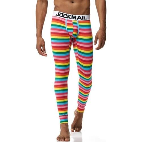 JOCKMAIL Winter Warm Long Johns Men Underwear Cotton Thermal Bottoms thermo Underwear Male Home Underwear Sexy Hot Sleepwear