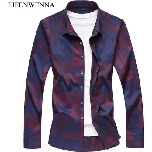 Mens Casual Shirts Li Fen Wen Na China
