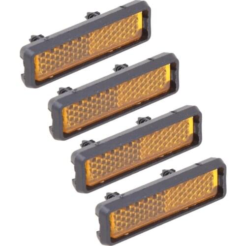 2021 New 4 Pcs/Set Bicycle Pedal Reflector Safety Night Cycling Reflective Bike Accessory outdoor