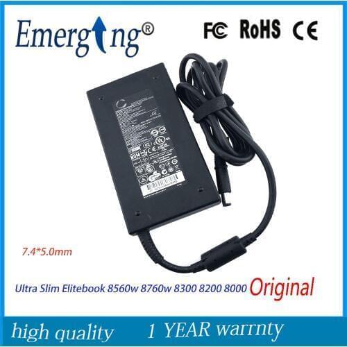 Original 19.5V 7.7A 150W 7.4*5.0mm AC Laptop Adapter Charger For HP Elitebook 8560w 8760w 8300 8200 8000 All In One Pc