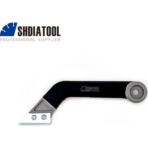 SHDIATOOL 1pc Portable Tungsten Carbide Edge Blade Grout Saw Masonry Tiling Tile Jointing Pointing Tile Cleaning Remover Tool