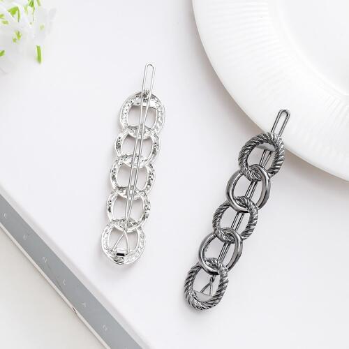 WYBU New Arrival Black Gun Hairpins For Women Classic Hair Jewelry Druzy Hair Organization Head Jewel Brincos Bijouterie