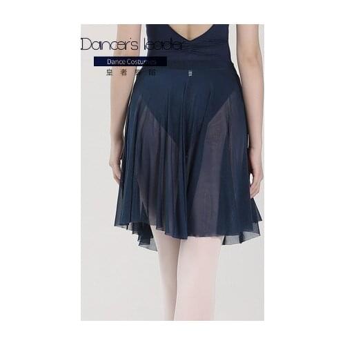 Ballet Tutu Womens Half-length Dance Net Gauze Short Skirt Mid-length Ballet Practice Clothes Shape Skirt Adult Lyrical Skirt