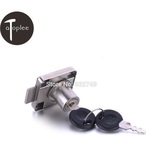 1/2PCS Locks with Two Keys For Cupboard Drawer Mini Lock for Mailbox Drawer Cupboard Protect your Secret