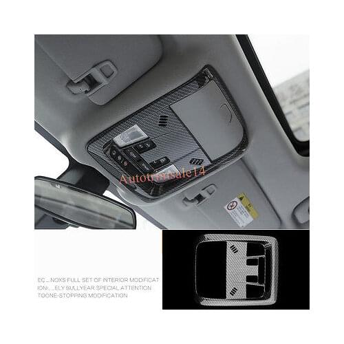 1PCS ABS Black Front Dome Courtesy Light Cover Trim for Chevrolet Equinox 2018