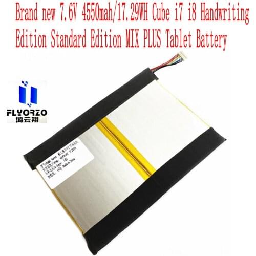 100% Brand new 7.6V 4550mah/17.29WH Cube i7 i8 Handwriting Edition Standard Edition MIX PLUS Tablet Battery