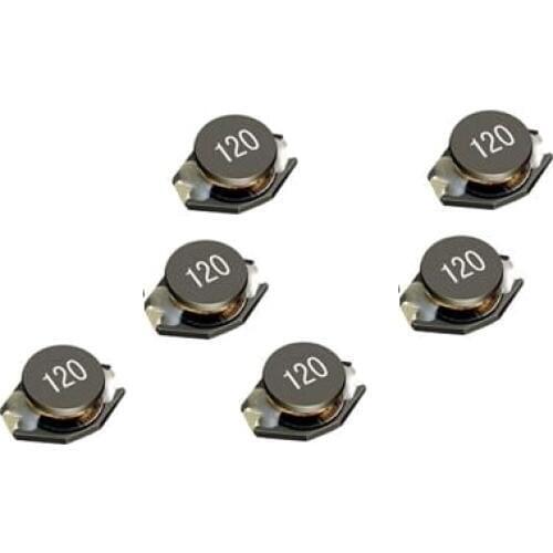 100Pcs 12.95*9.8*5.21mm 1/2.2/3.3/4.7/6.8/10/15/22/33/47/68/100/150/220/330/470/680uH Chip Choke Coils Wire Wound Power Inductor