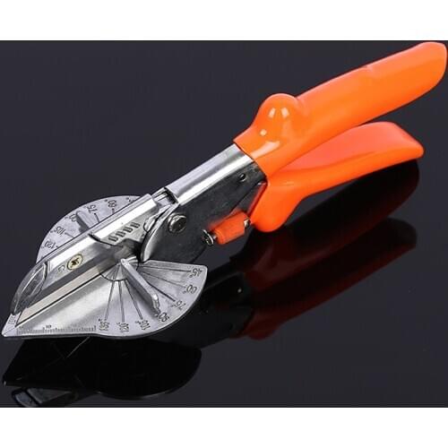 45-90 Degree PVC Cutter Multi Angle Mitre Wire Duct Manual Cutter PVC PE Plastic Pipe Hose Scissor Home Decor Plumbing Tool