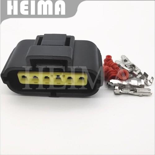 5-20sets 6 Pin female auto gasoline pump socket accelerator Pedal plug Connector for Ford Focus KIA Hyundai Mitsubishi 184060-1