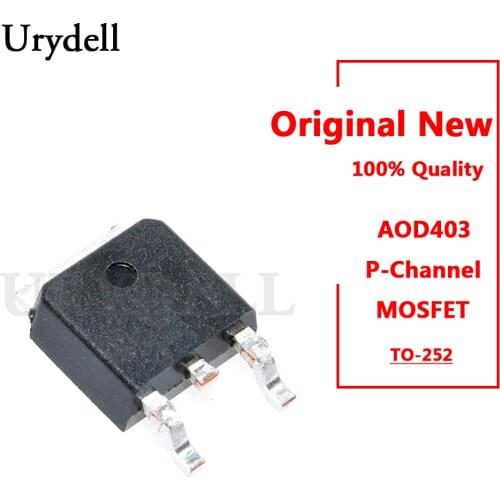 5pcs AOD403 D403 P-Channel MOSFET Transistor TO-252 New and Original