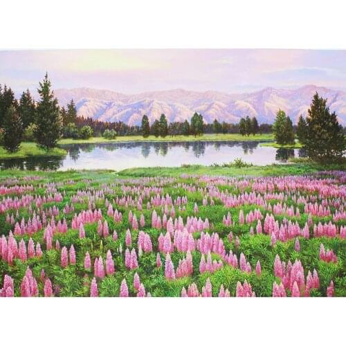 5d Diamond Painting Full Round/Square Landscape Mosaic DIY Diamond Embroidery Cross Stitch Sticker Home Decor