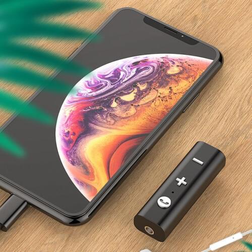 Audio Receiver 5.0 Wireless Bluetooth Adapter With Microphone Transmitter Receiver For Car PC TV Stereo Stable Sound With 3.5