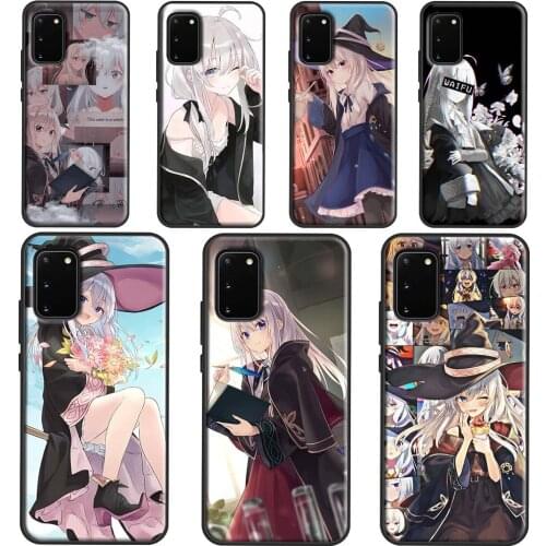 Elaina Majo No Tabitabi Anime Case For Samsung Galaxy S21 S20 Plus Note 20 Ultra 10 9 S8 S9 S10 Plus S20 FE Back Cover
