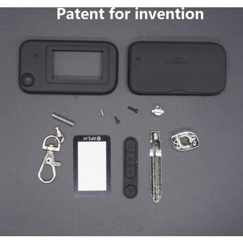 Fold A94 A62 A64 Uncut Blade Fob Case Cover For Starline A92 Folding Car Flip keychain Remote 2 way car alarm system