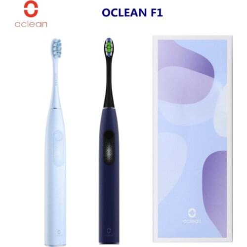 Global Version Oclean F1 Sonic Electric Toothbrush IPX7 Waterproof Smart Toothbrush Fast Charging Three Brushing Modes for Adult