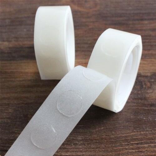 Round Dot Double-Sided Stickers 100 Pieces Per Roll Diy Stationary Party Decoration Kit Supply