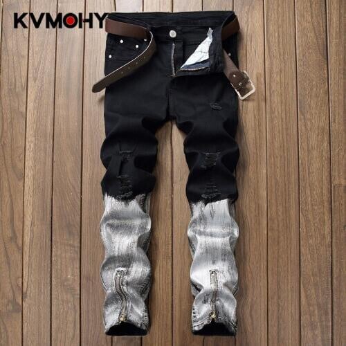KVMOHY Men's Classic Jeans
