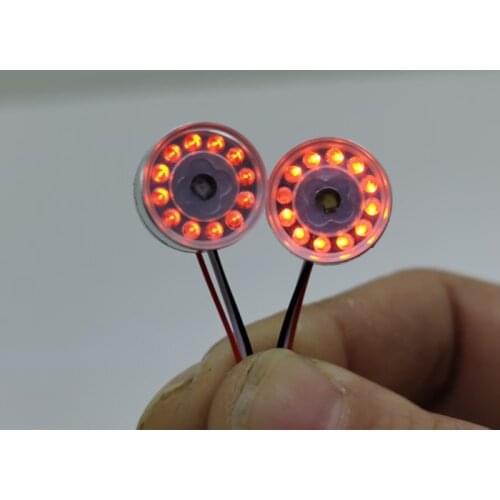 Metal Led Angel Eye Tail Lamp for 1/14 Tamiya RC Truck Car SCANIA R470 R620 VOLVO ACTROS 3363 1851 AROCS 3348 MAN TGX Refit DIY