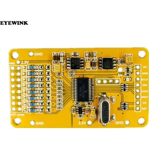 ADS1256 24 ADC8 road AD -precision ADC data acquisition module