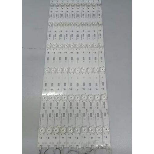 New led backlight ForSk yw ort h 50E390E screen RDL500FY light bar7710-650000-D000 CRH-A50353506014/ANREV1.3 1set=10pcs49.2cm 3v
