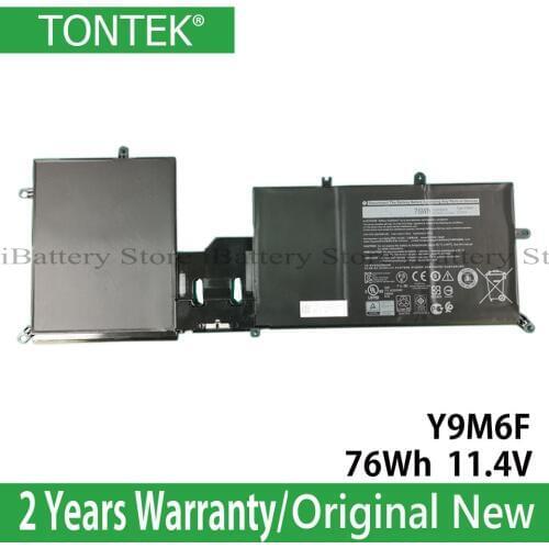 Genuine Y9M6F Battery For Dell Alienware M15 R2 M17 R2 Series 76Wh 11.4V CN-08K84Y
