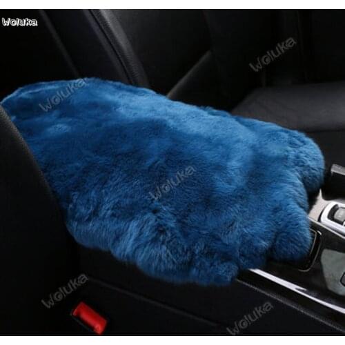 Wool armrest pad pad Central armrest cushion Winter short plush warm armrest pad CD50 Q03