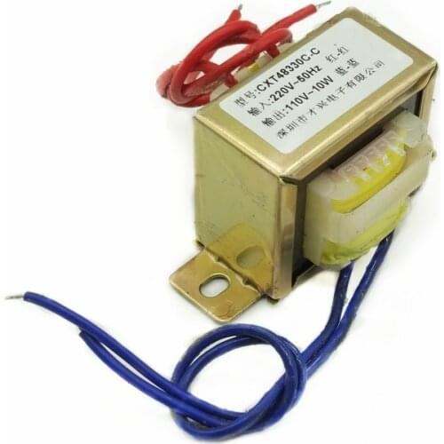 EI48-10W power transformer 10W DB10VA 220V to 110V 90MA 50HZ pure copper isolation