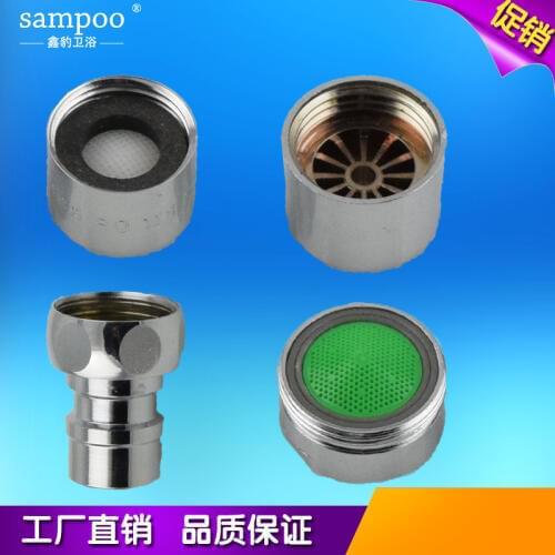 All copper stainless steel plastic faucet copper filter water nozzle faucet water - saving device removable wholesale