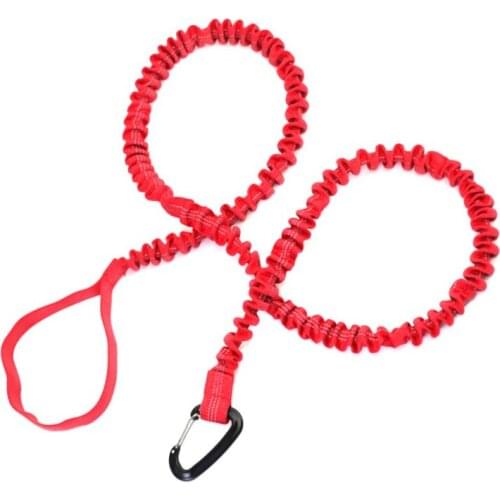 New Bicycle MTB Bike Reflective Stretch Pull Straps Traction Belt Outdoor Children Cycling Elastic Traction Rope