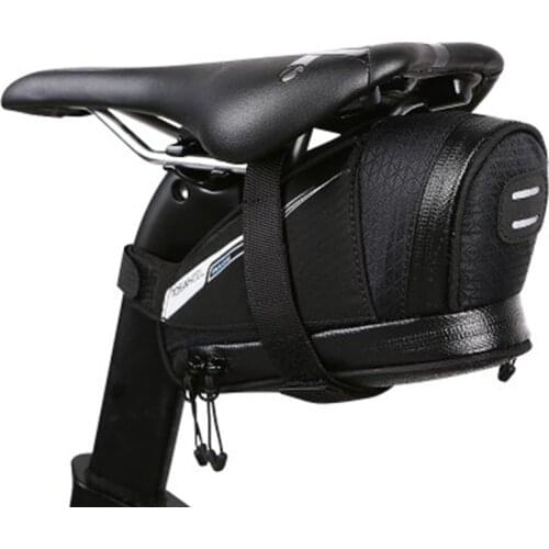 ROSWHEEL Racing Road Bike Saddle Bag 0.4L / 0.6L Light Water-resistant Bicycles Seat Bike Cycling Accessories