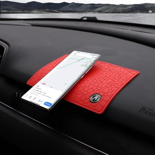 1pcs Car Anti Slip Mat Phone Holder Dashboard Sticky Non-Slip Gel Pad For Acura RDX CDX TLX-L MDX NSX MDX ILX TLX Integra ZDX