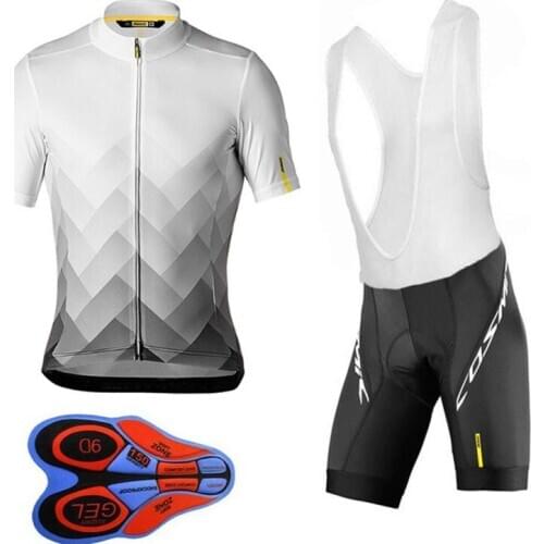 2019 Team Mav Cycling Jerseys Bike Wear clothes Quick-Dry bib gel Sets Clothing Ropa Ciclismo uniformes Maillot Sport Wear #85
