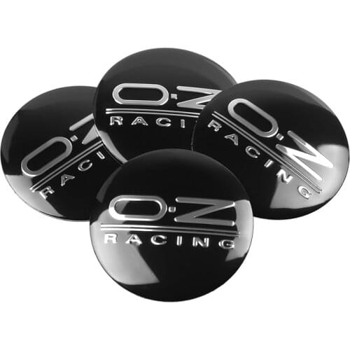 4Pcs 56MM 3D Car Styling Wheel Center Hub Cap OZ Racing Badg Emblem Stickers Decal Car Tire Decoration Accessories